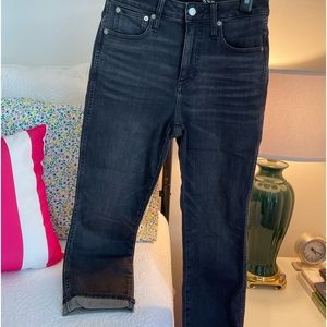J.Crew R-Imagined, Vintage slim straight black jeans